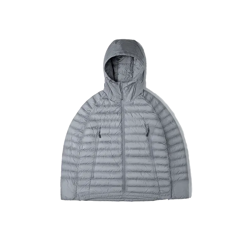 -White Duck Down Jackets for Women, Hooded, Ultralight, Warm and Thick Coat, Puffer Portable Outwear, Autumn and Winter