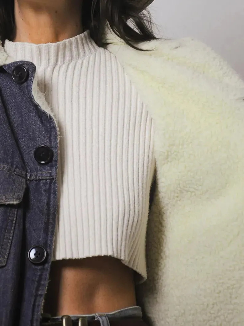 1970's Sherpa Lined Barn Coat