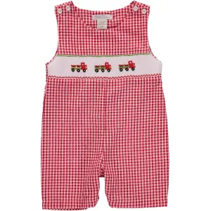 90043-Watermelon Truck Jon Jons Baby Boy Romper