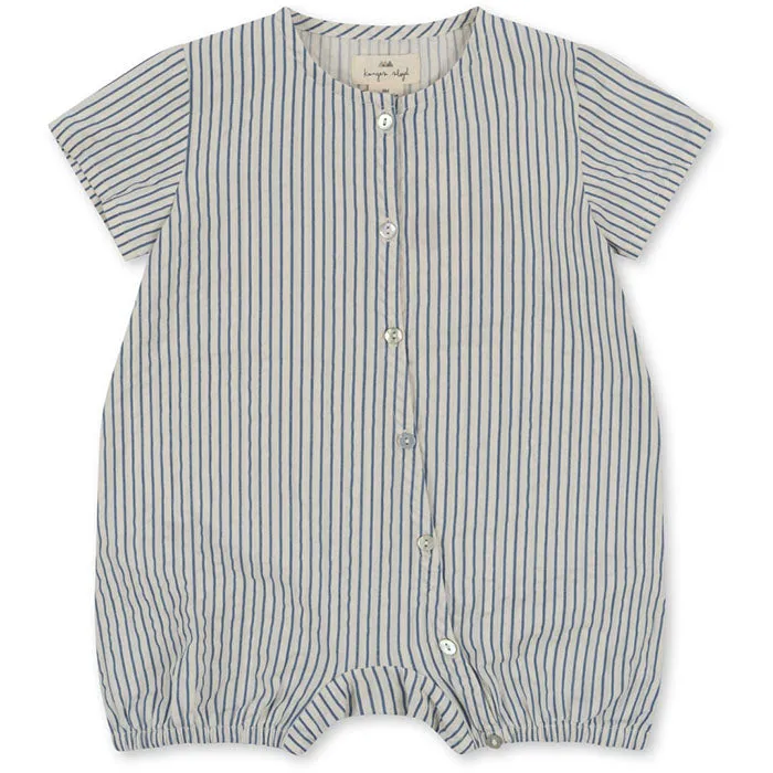 Ace Romper GOTS ''Blue Stripe''