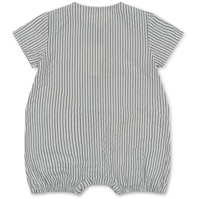 Ace Romper GOTS ''Blue Stripe''