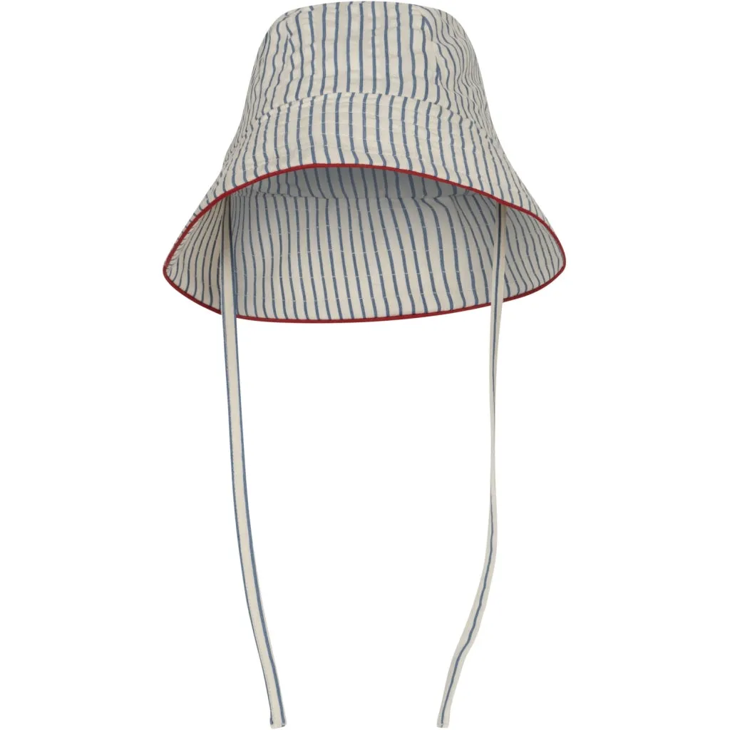 Ace Sun Hat ''Stripe Blue''