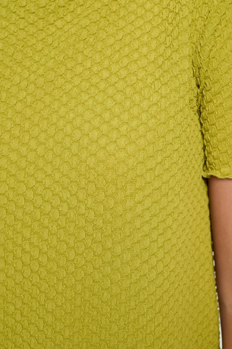 Alessia Short Sleeve Textured Top