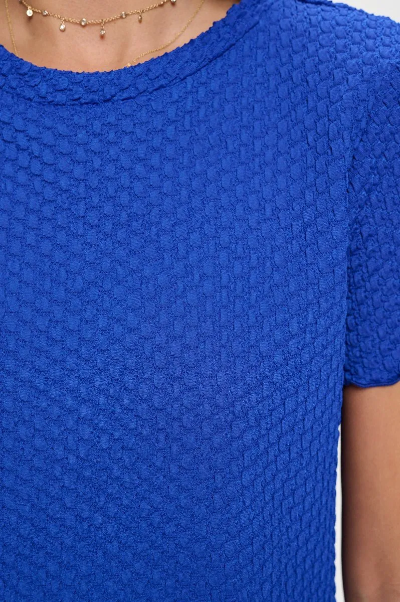 Alessia Short Sleeve Textured Top