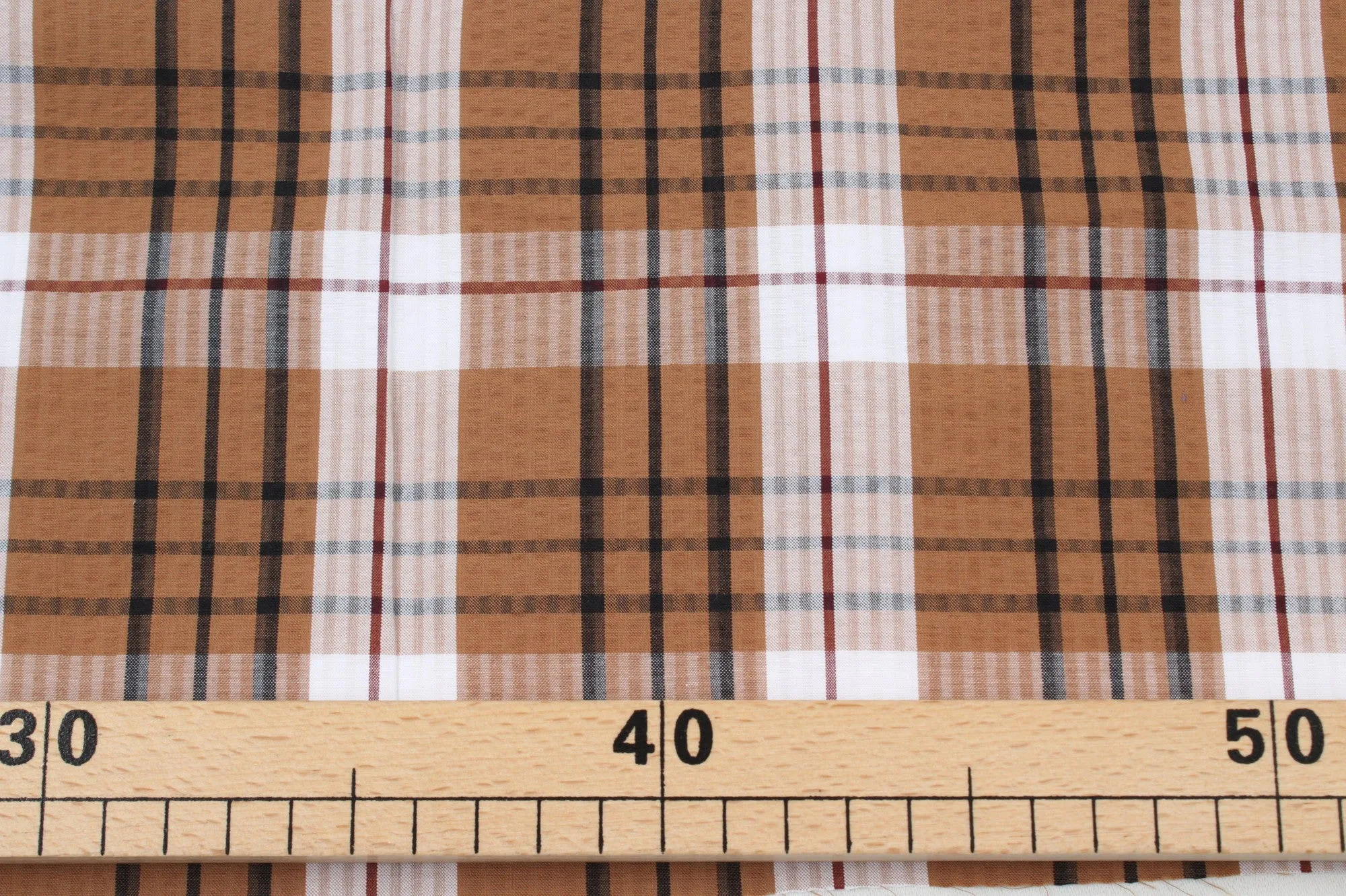 BCI Cotton Seersucker Checks - 3 colors available