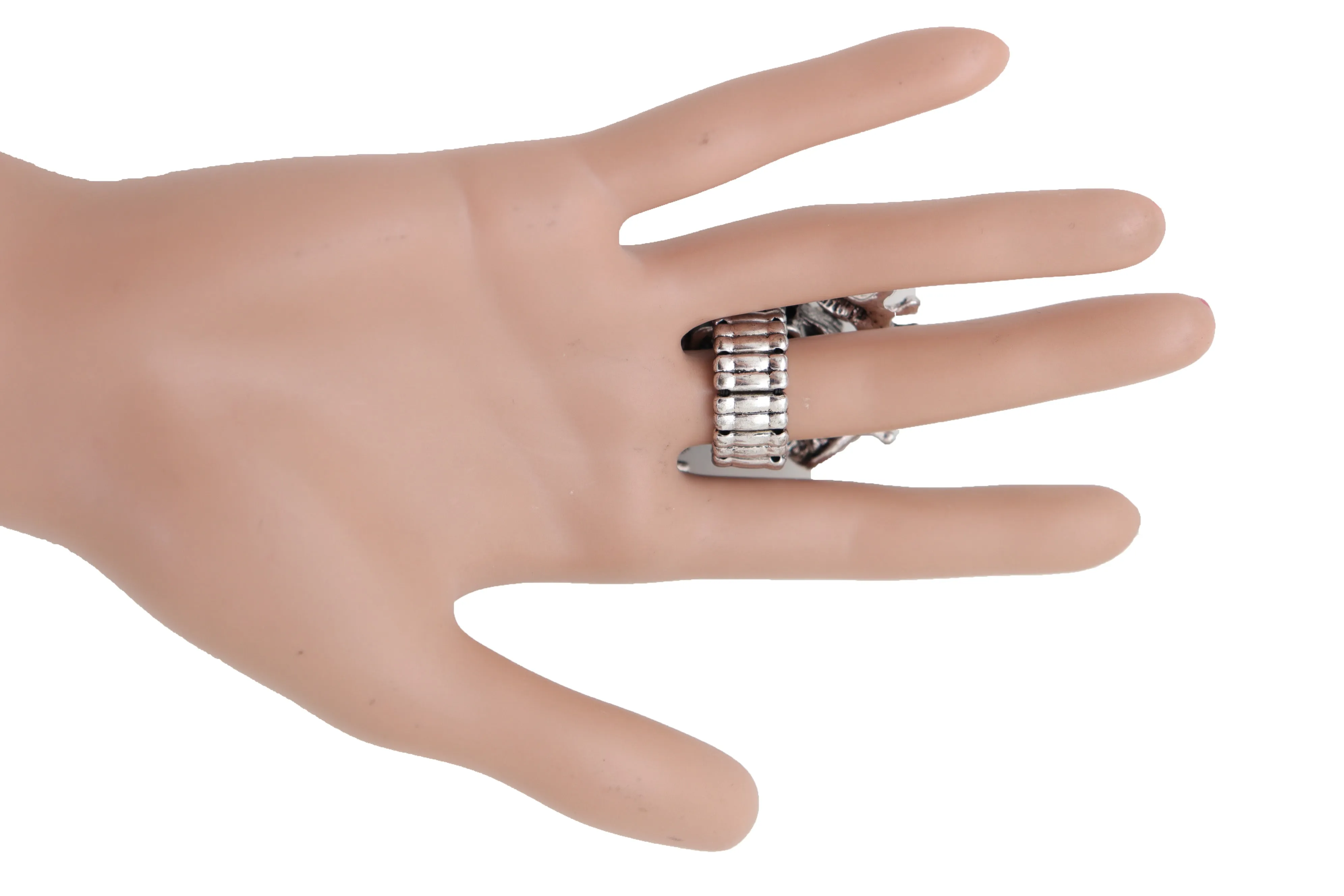 Big Jewel Frog Ring