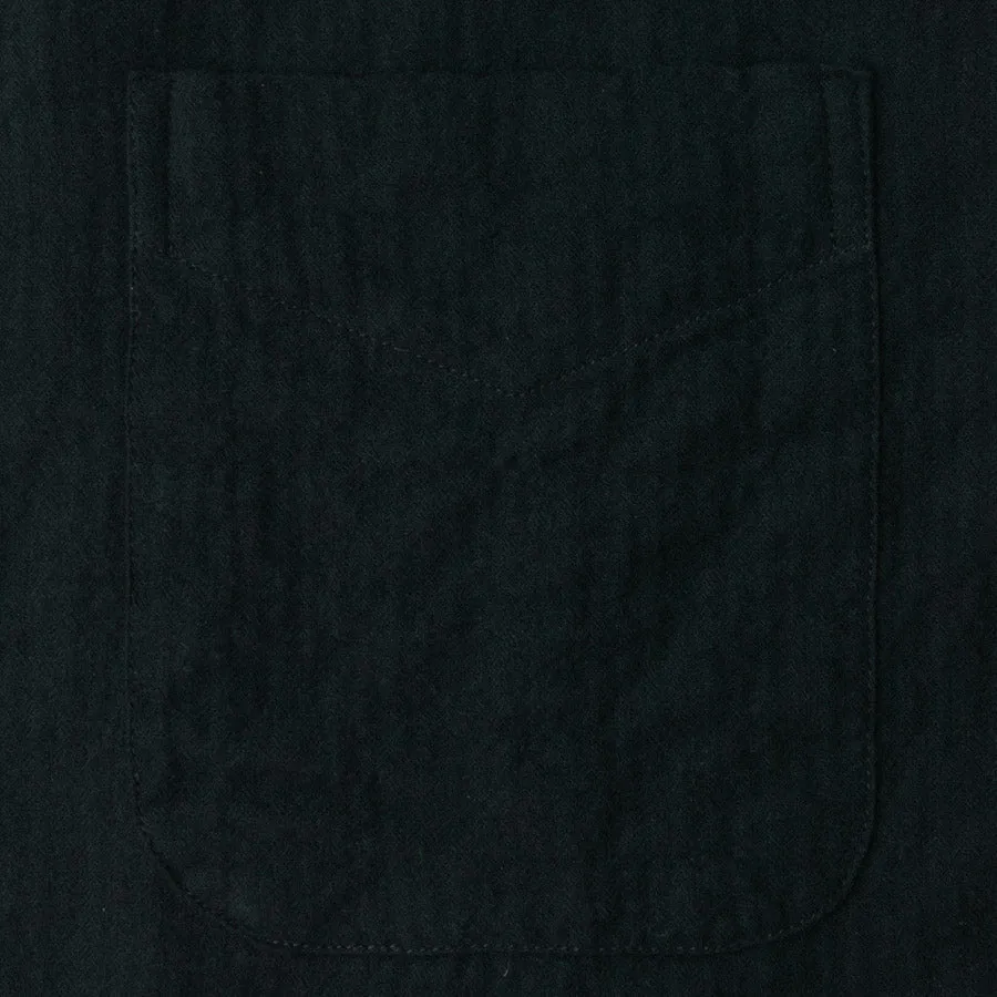 Black Winter Seersucker