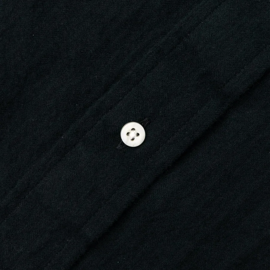 Black Winter Seersucker
