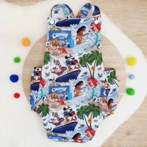 CHARACTERS print Baby Romper, Size 1