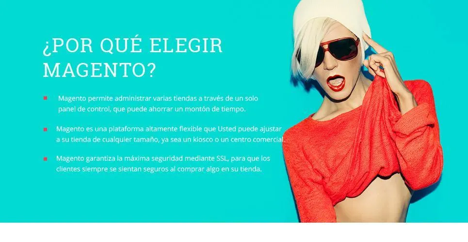 Clothes and trendy Fashion Items Magento Website Design