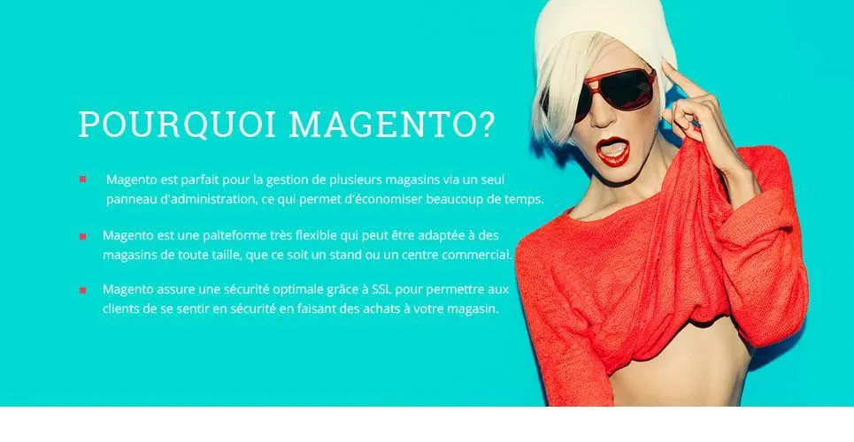 Clothes and trendy Fashion Items Magento Website Design