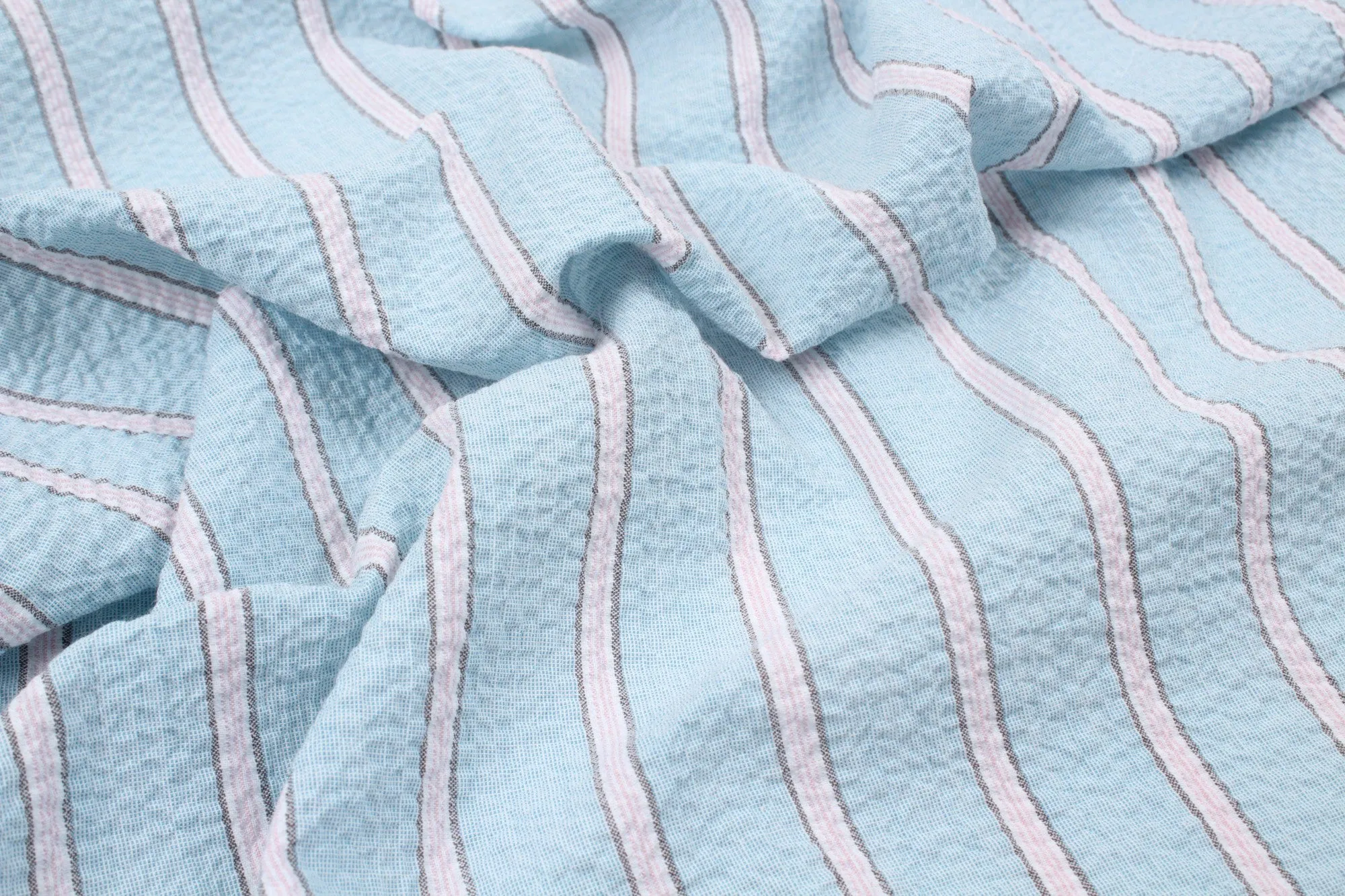 Cotton Seersucker - Stripes