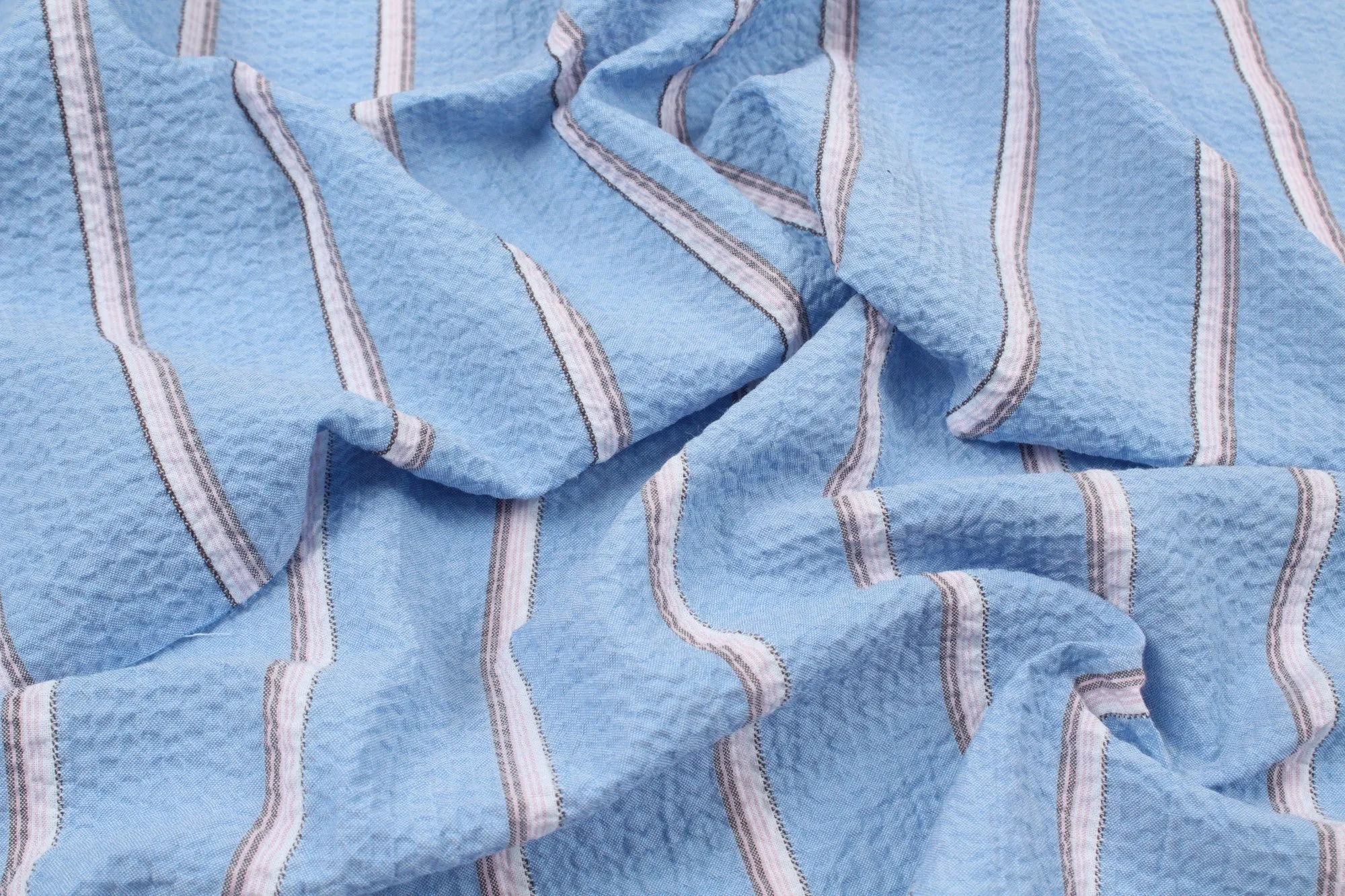 Cotton Seersucker - Stripes