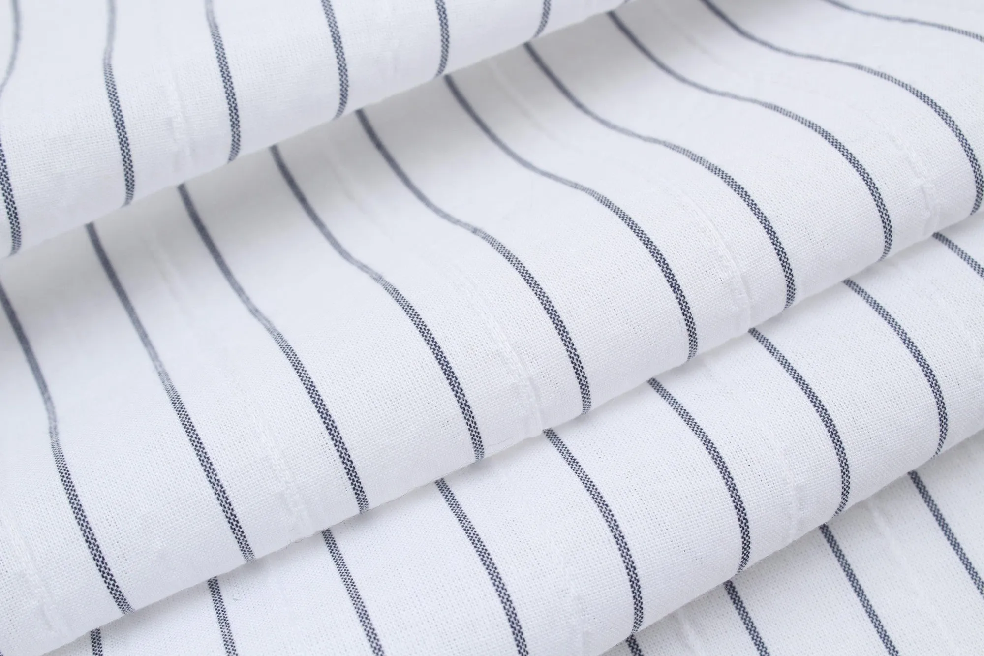 Cotton Stretch Seersucker - 6 Variants Stripes