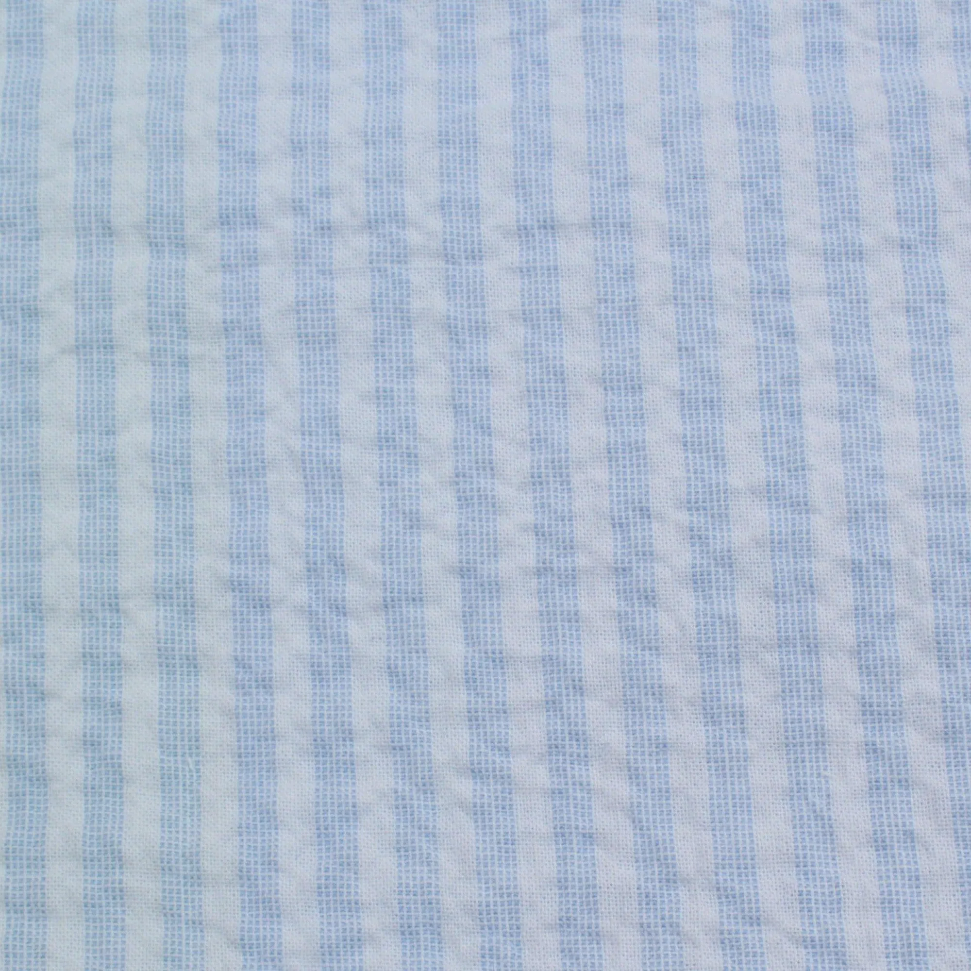 Cotton Stretch Seersucker - Stripes - 7 Colors Available