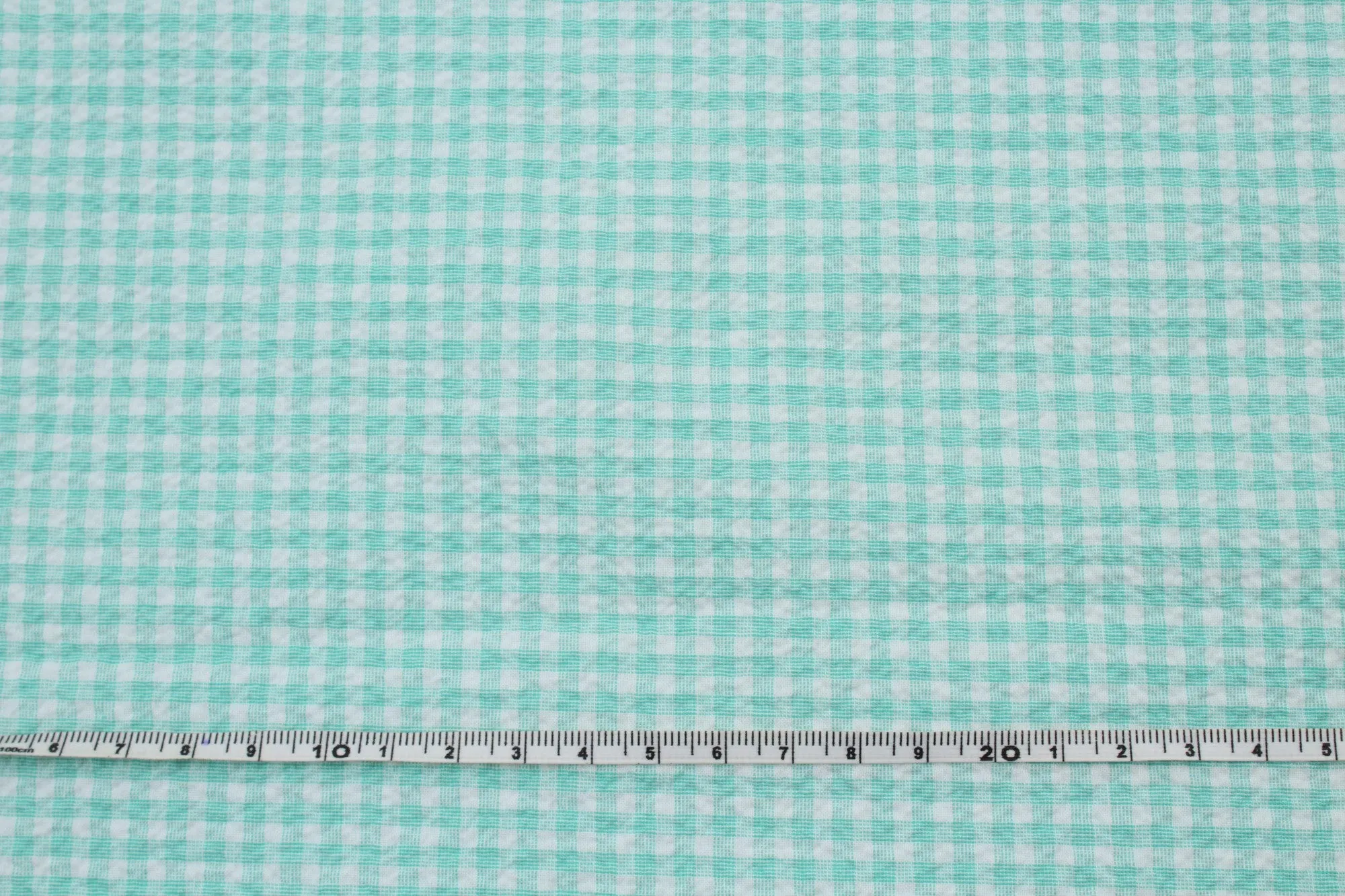 Cotton Stretch Seersucker - Vichy Checks - 6 Colors Available