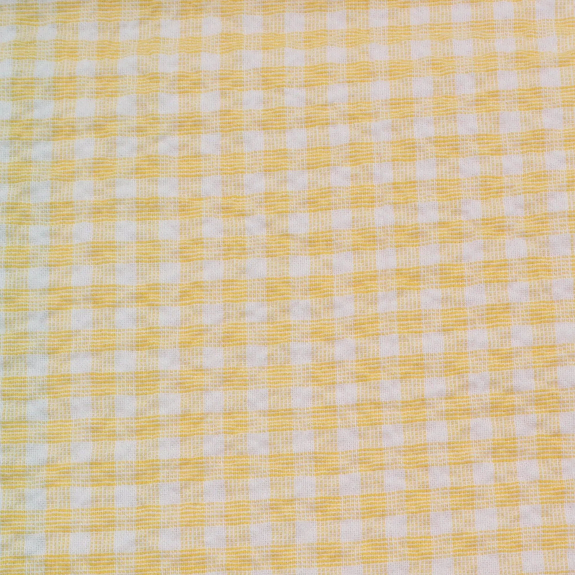 Cotton Stretch Seersucker - Vichy Checks - 6 Colors Available
