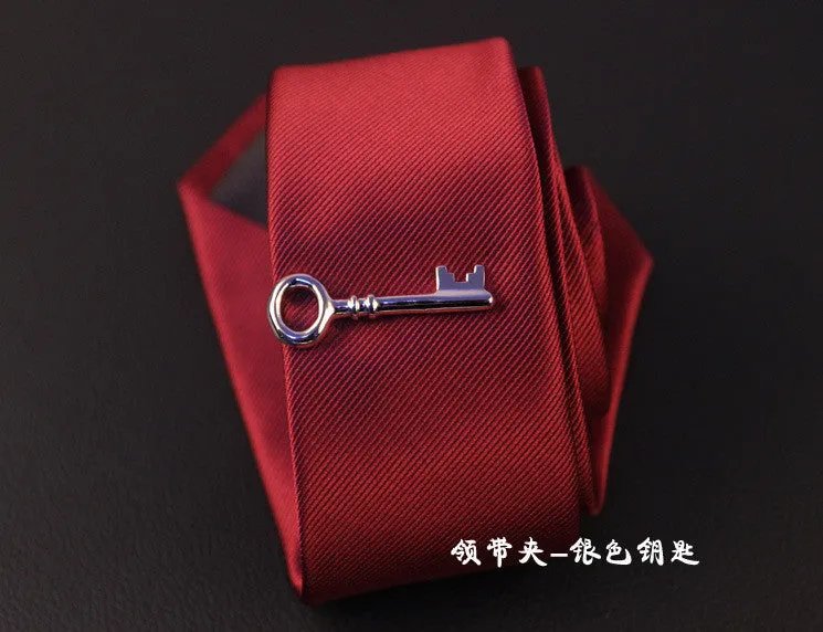 Cute Beard Ties Clips for Gentlemen Classy Necktie Tie Bar Clasp Clip Pin
