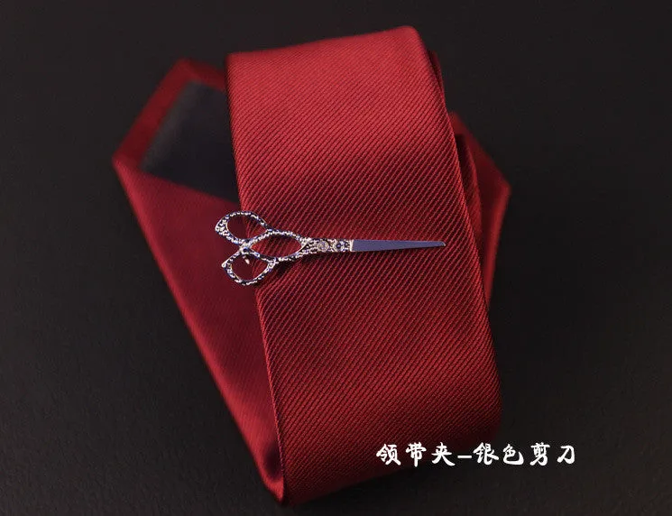 Cute Beard Ties Clips for Gentlemen Classy Necktie Tie Bar Clasp Clip Pin