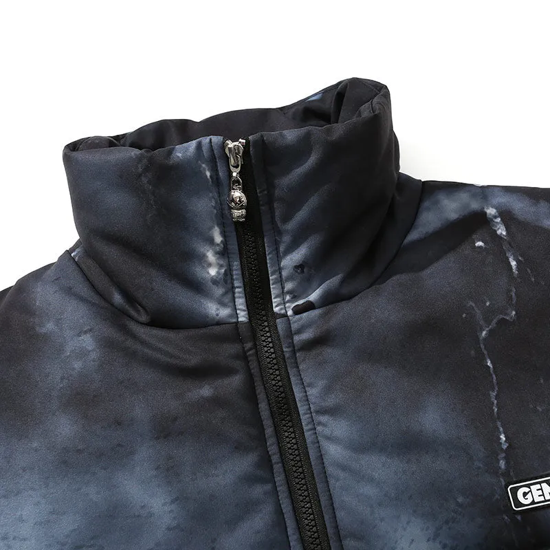 Dark Art Cartoon Graffiti Padded Coat