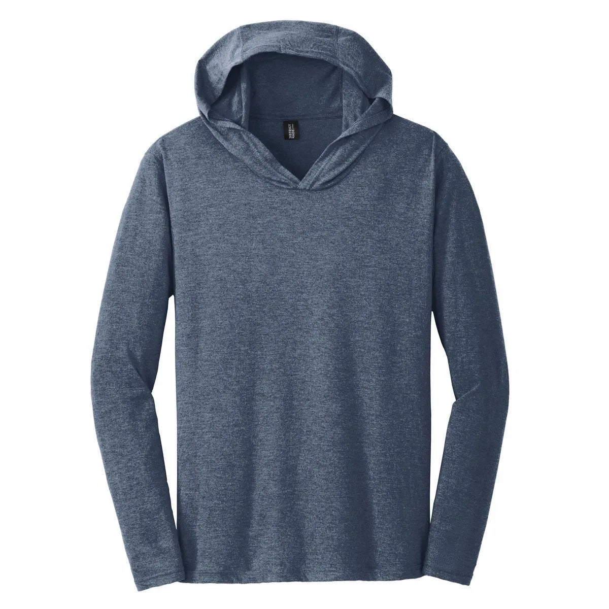 District Made Men's Navy Frost Perfect Tri Long Sleeve Hoodie
