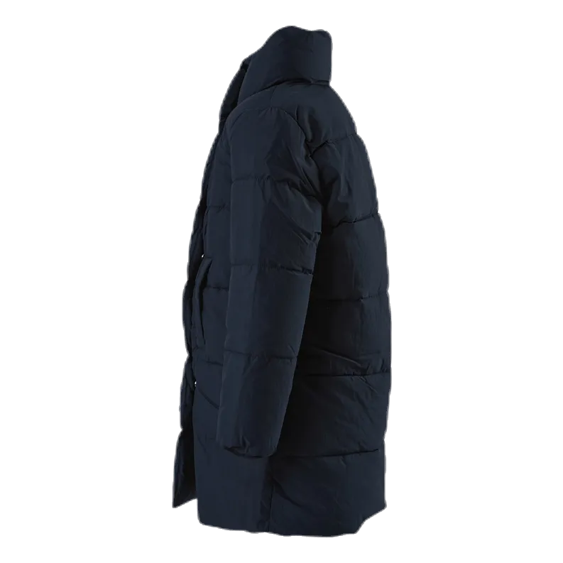 Dolly Long Puffer Coat Blue