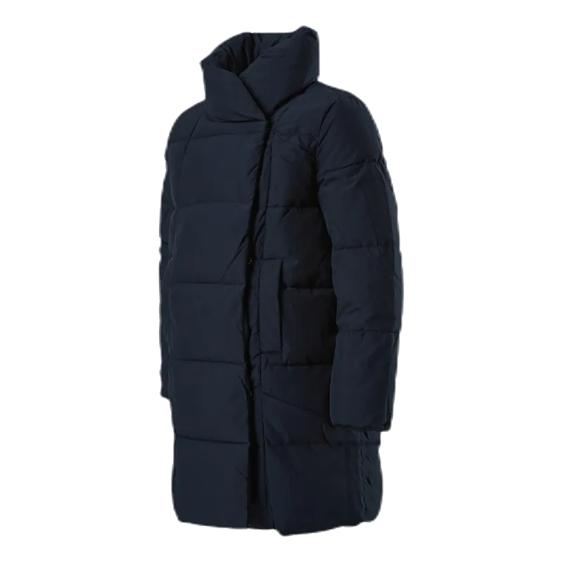 Dolly Long Puffer Coat Blue