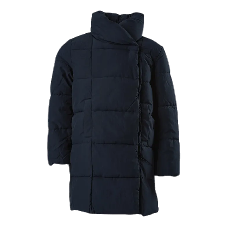 Dolly Long Puffer Coat Blue