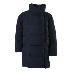 Dolly Long Puffer Coat Blue