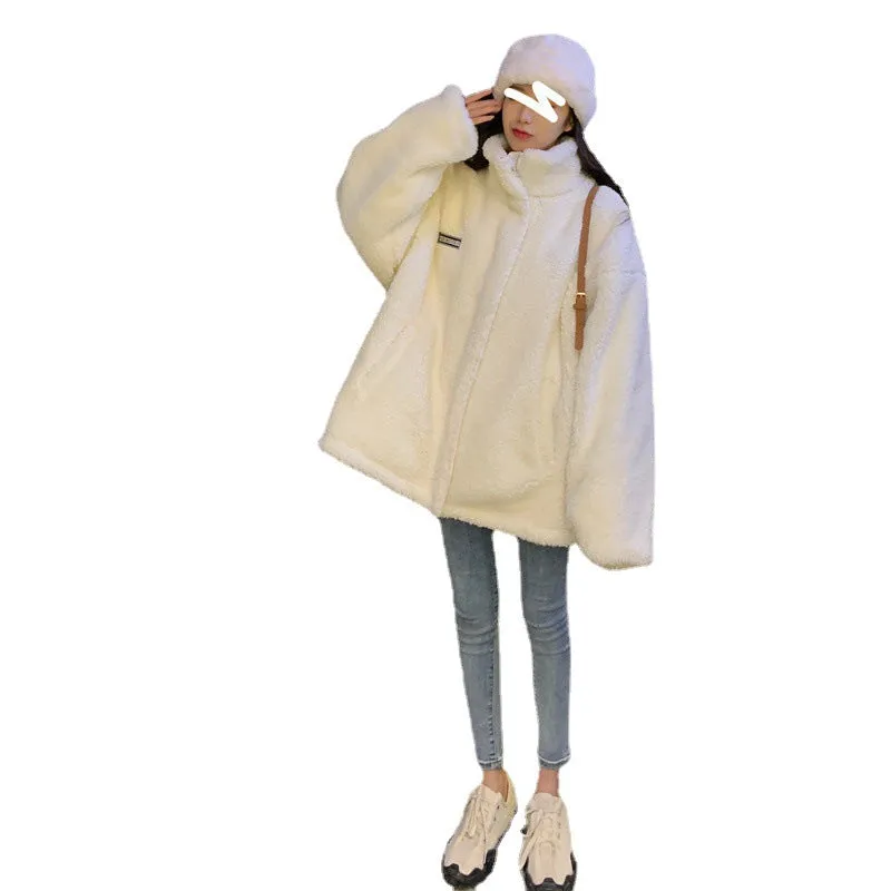 Faux Sherpa Oversized BF Shearling Coat
