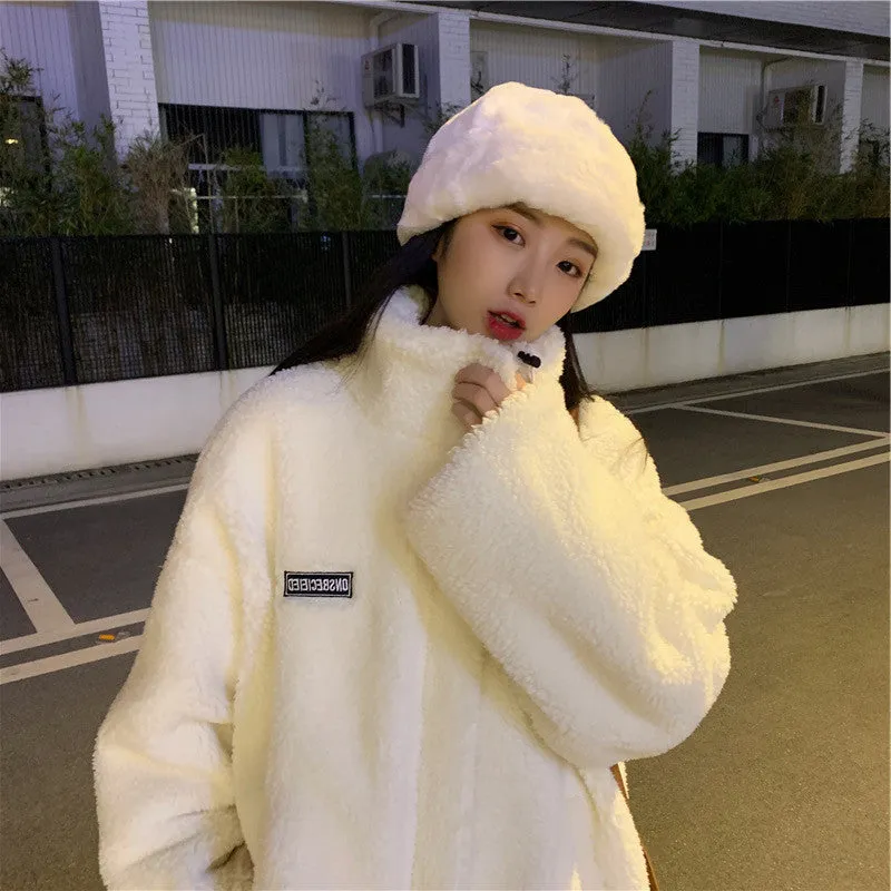Faux Sherpa Oversized BF Shearling Coat