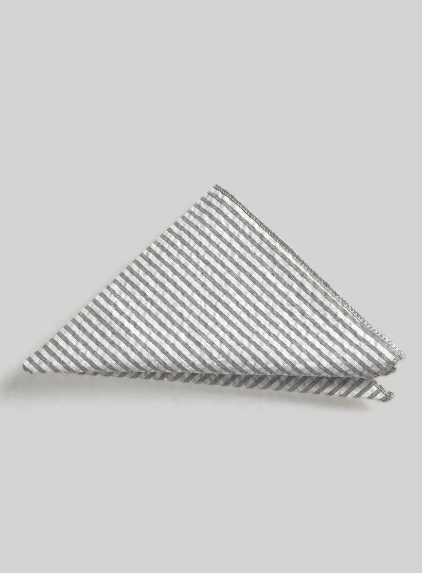 Gray Seersucker Combo Pack