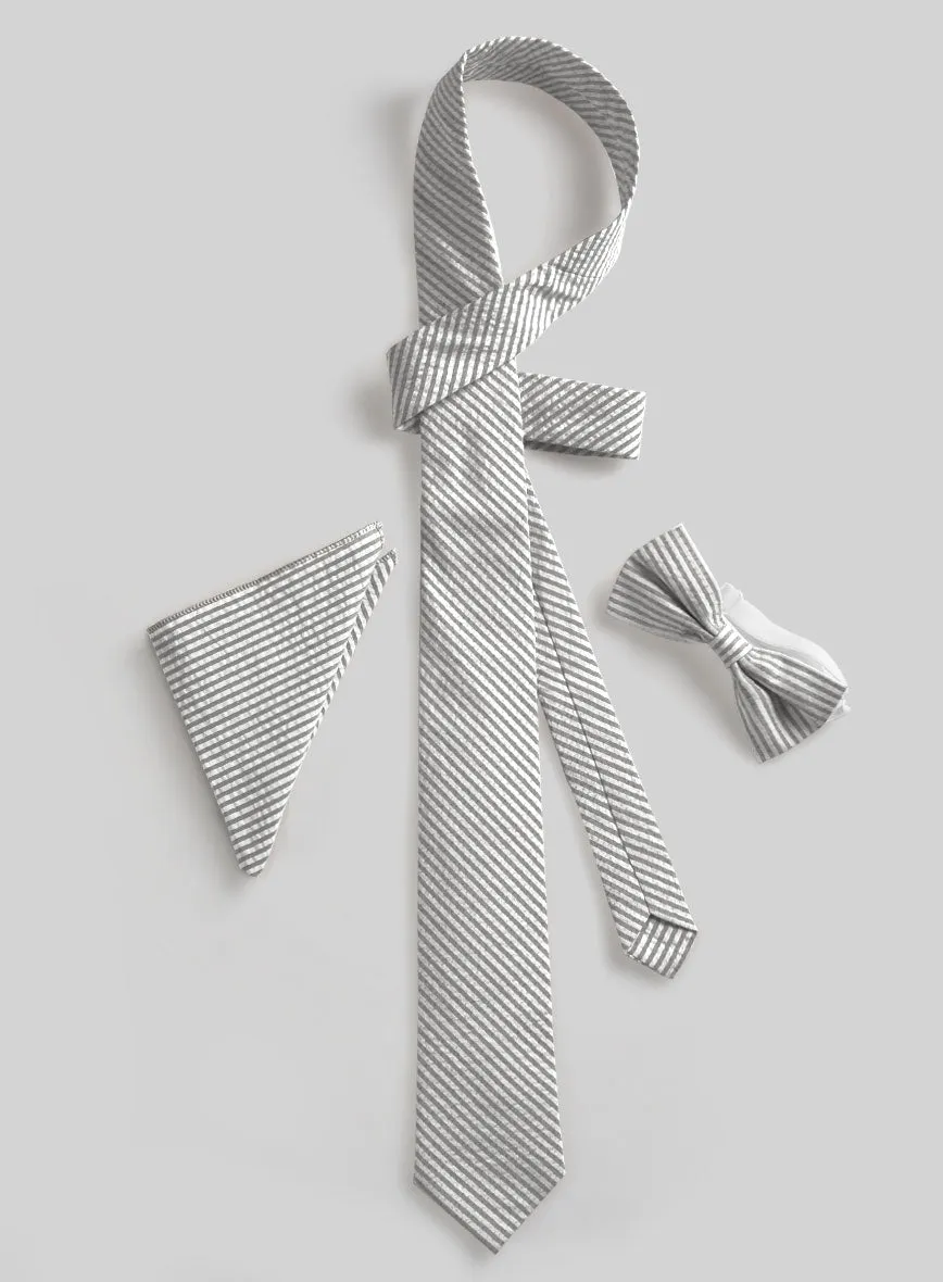 Gray Seersucker Combo Pack