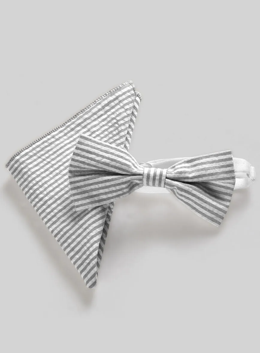 Gray Seersucker Combo Pack
