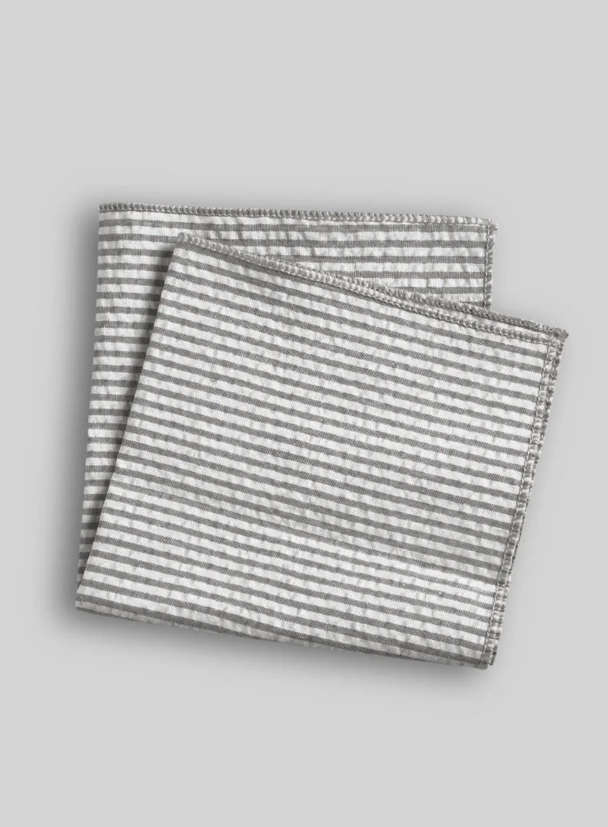 Gray Seersucker Combo Pack