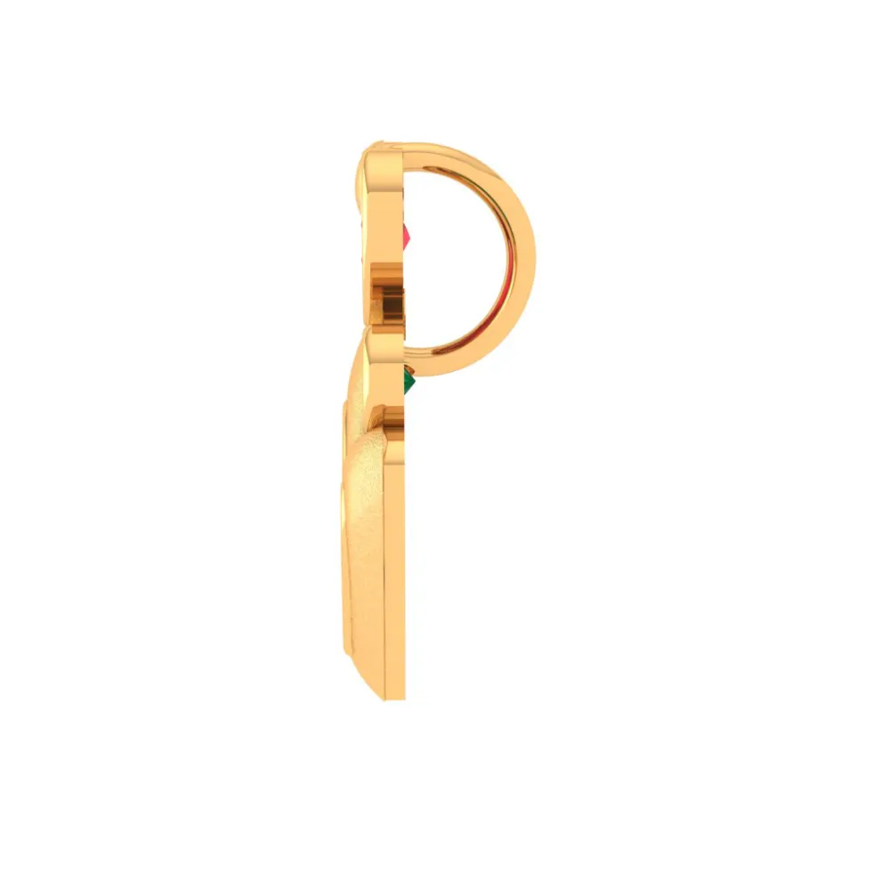 Heart To Heart 22k Gold Pendant