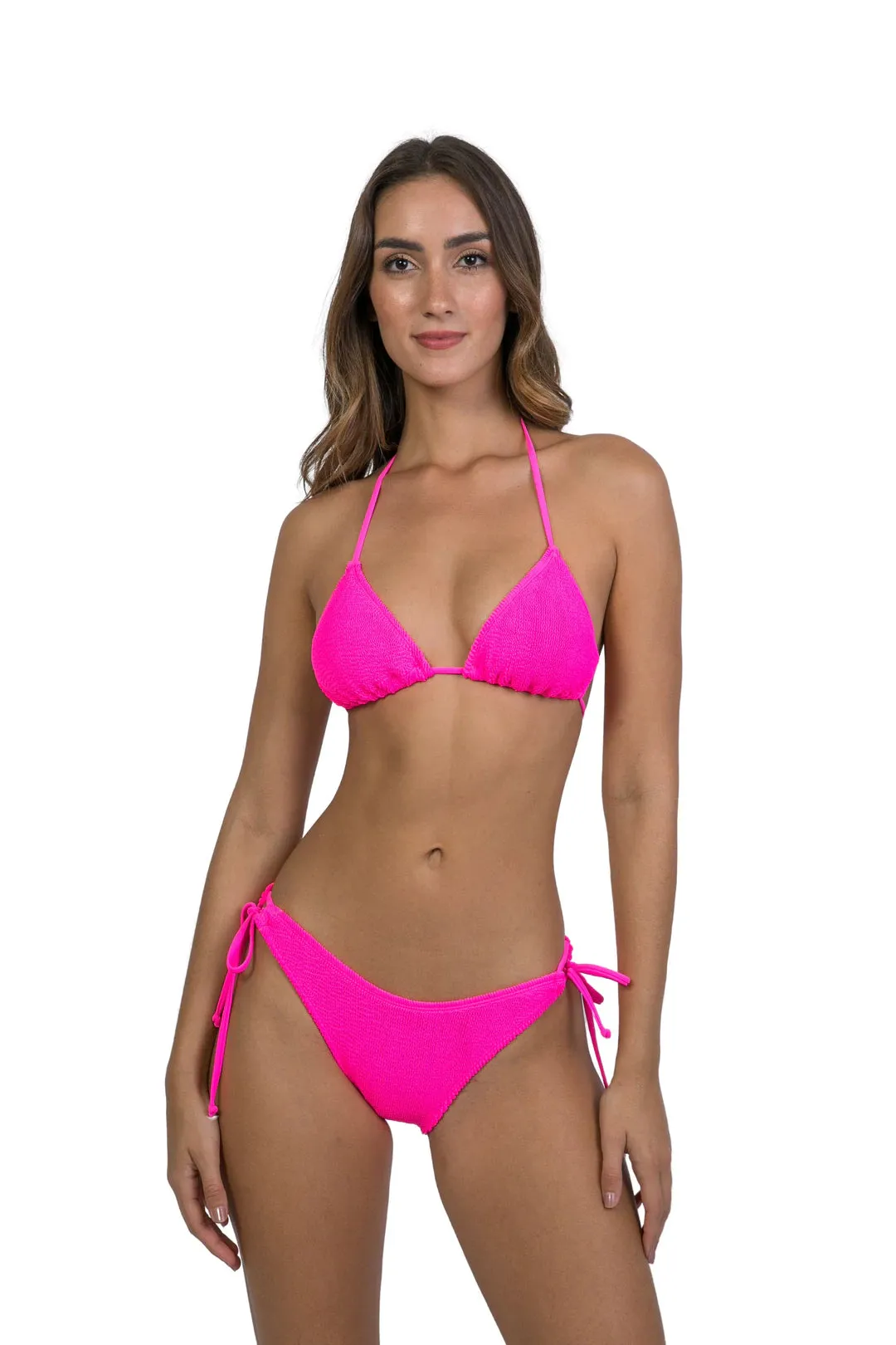 Jamaica Bikini Top - Hot Pink