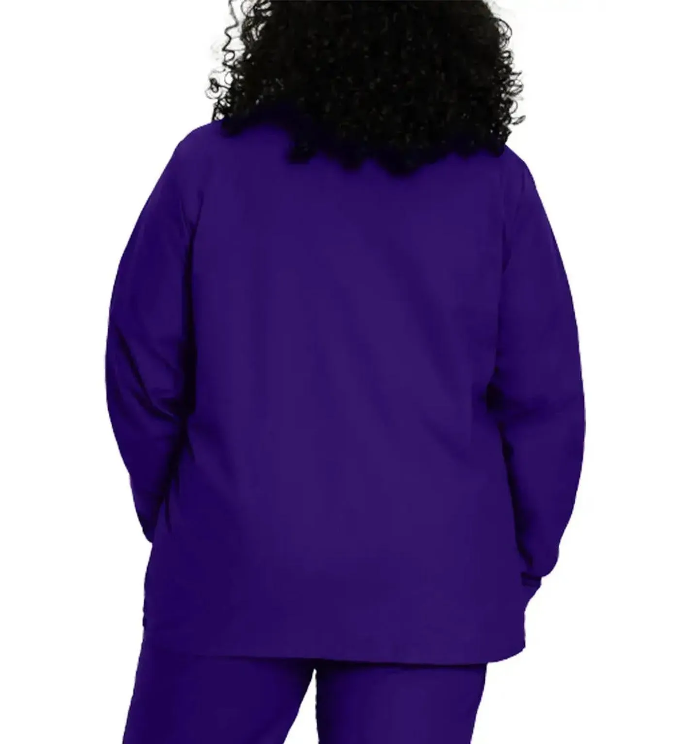 Landau Essentials Women's Warm-Up Scrub Jacket