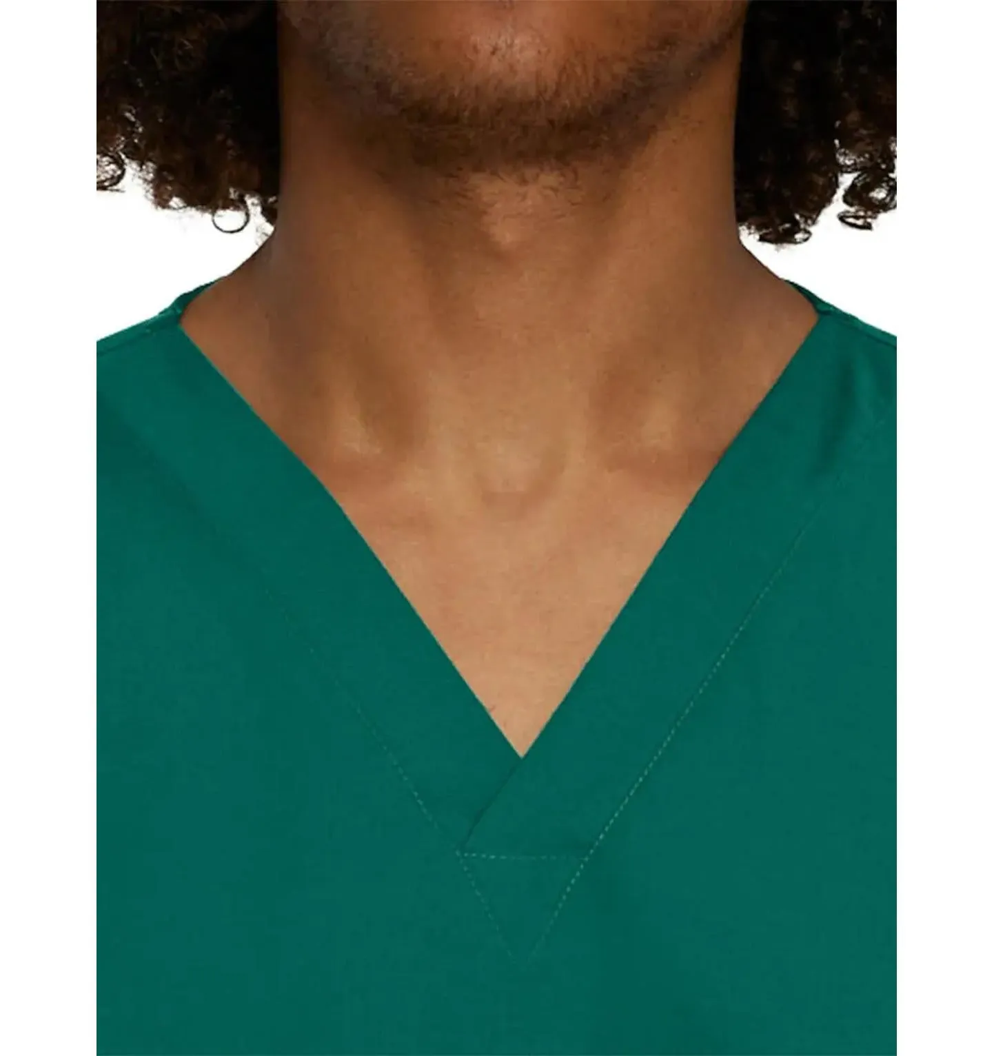 Landau Scrub Zone Unisex No-Pocket V-Neck Scrub Top