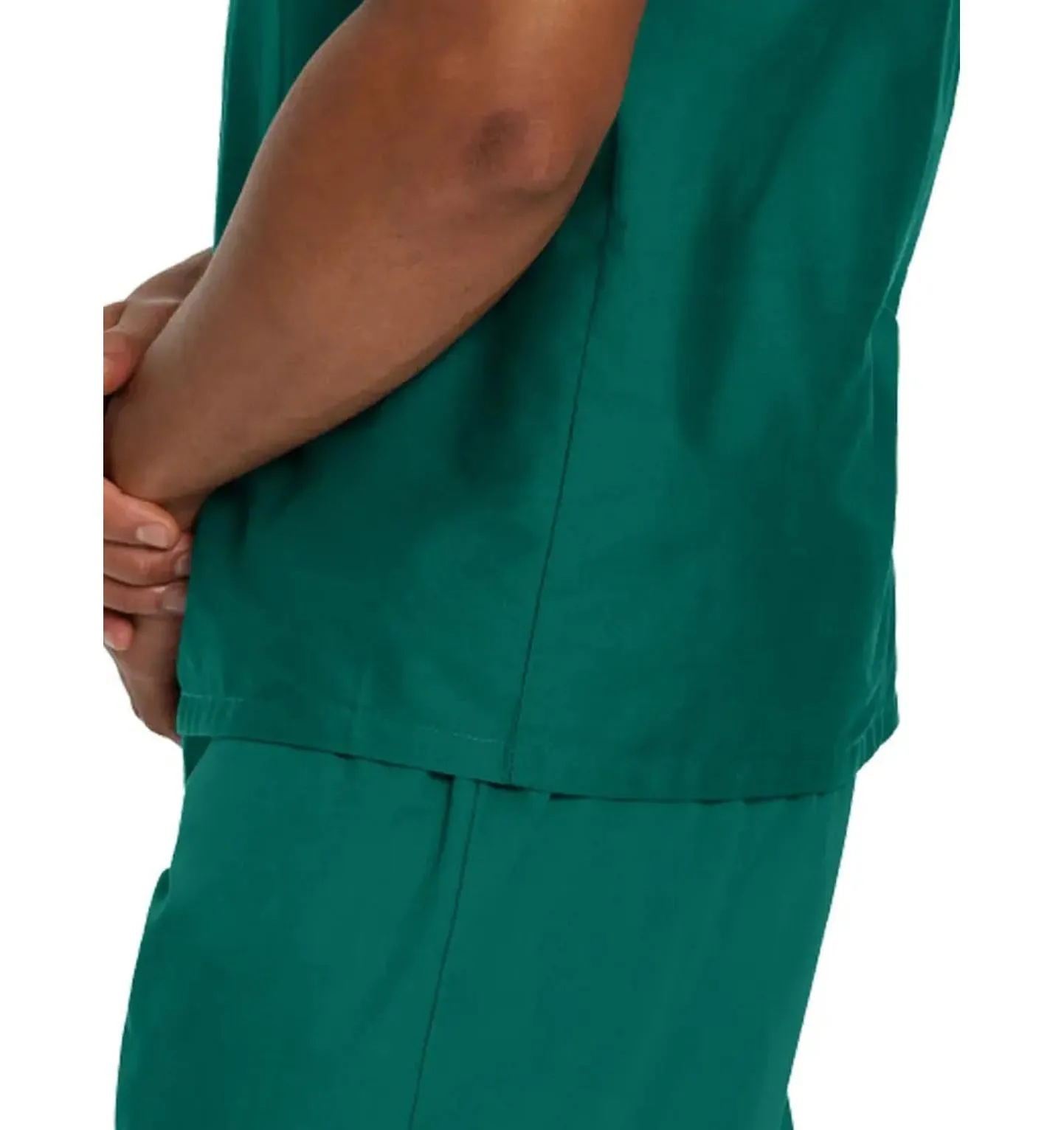 Landau Scrub Zone Unisex No-Pocket V-Neck Scrub Top