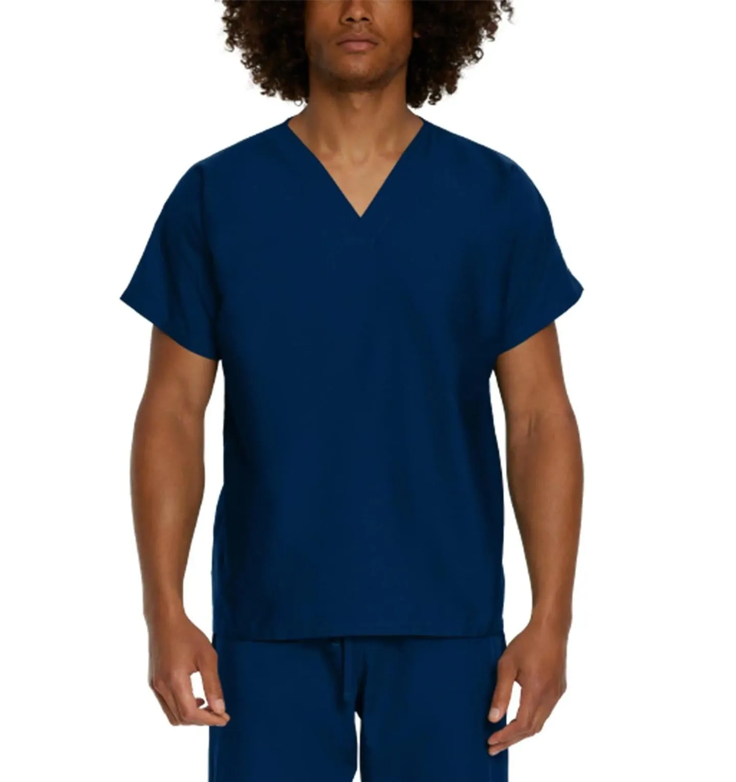 Landau Scrub Zone Unisex No-Pocket V-Neck Scrub Top