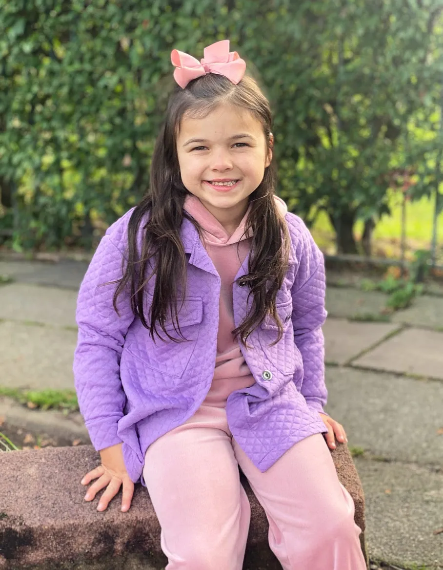 Lilac Lila Shacket