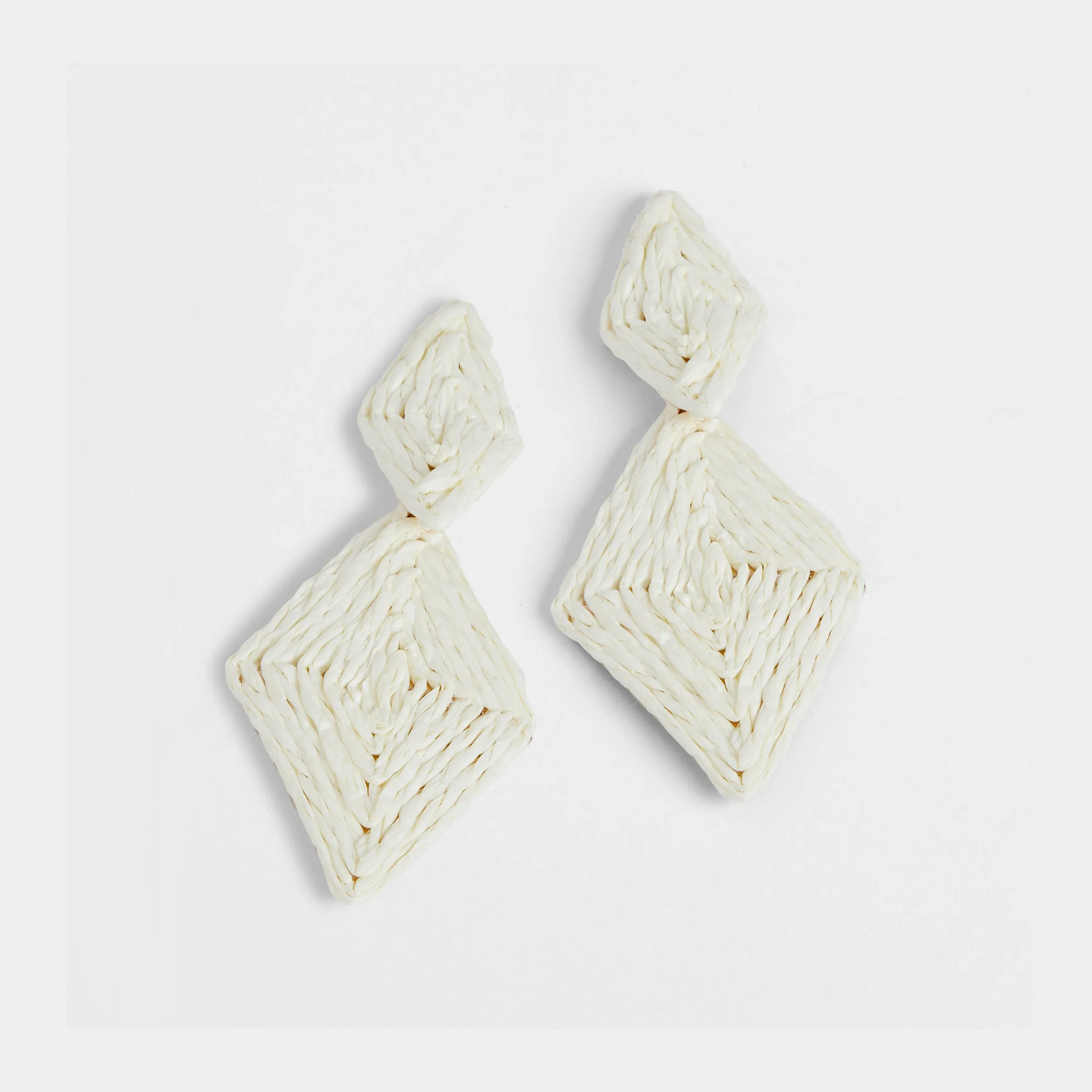Linden Earrings - White