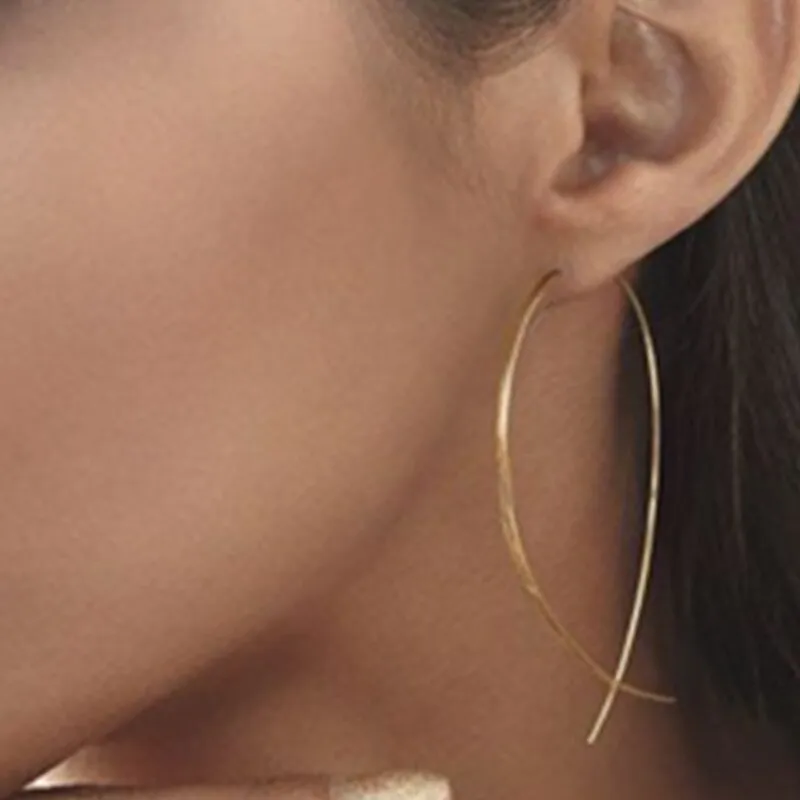 Long Crystal Tassel Gold Color Dangle Earrings for Women, Drop Earing Fashion Jewelry