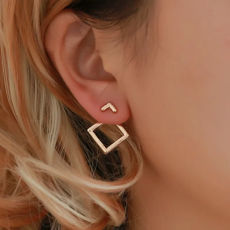Long Crystal Tassel Gold Color Dangle Earrings for Women, Drop Earing Fashion Jewelry