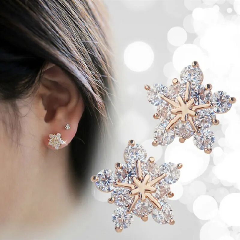 Long Crystal Tassel Gold Color Dangle Earrings for Women, Drop Earing Fashion Jewelry