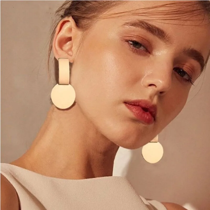 Long Crystal Tassel Gold Color Dangle Earrings for Women, Drop Earing Fashion Jewelry