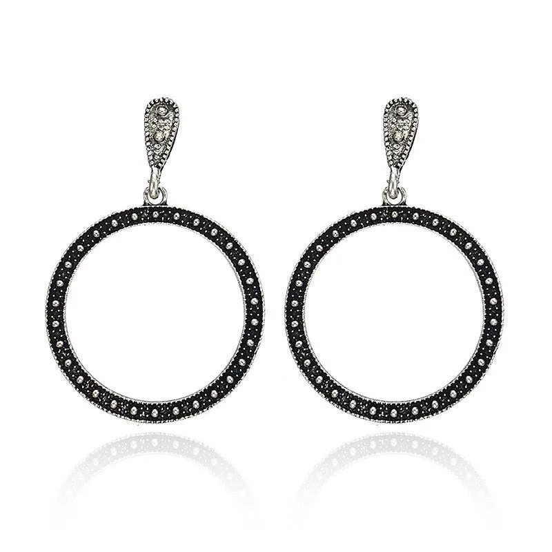 Long Crystal Tassel Gold Color Dangle Earrings for Women, Drop Earing Fashion Jewelry