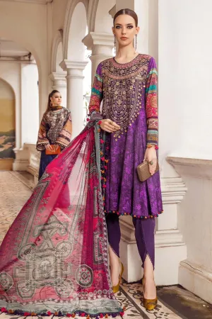 M Prints by Maria.B Unstitched 3 Piece Fall Edition'2023-MPT-1901-A