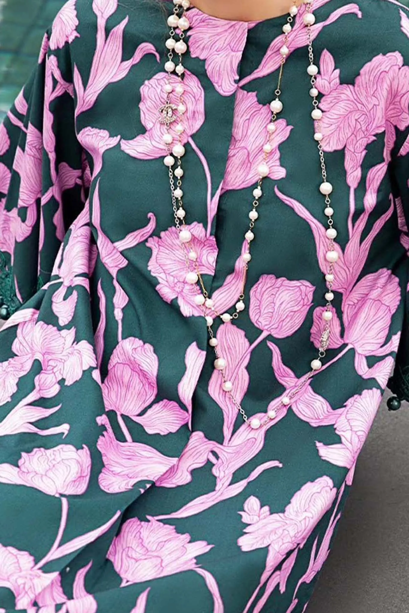 M Prints by Maria.B Unstitched 3 Piece Fall Edition'2023-MPT-1905-B